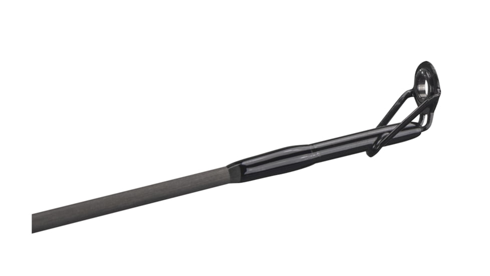 Lew's Custom Lite Casting Rod, 6ft 8in 1-PC HM85 Graphite Rod, Medium  w/ Moderate-Fast, Stainless Steel Guides w/ Titanium Oxide Inserts, Split-Grip Handle, Black, CLTWJB