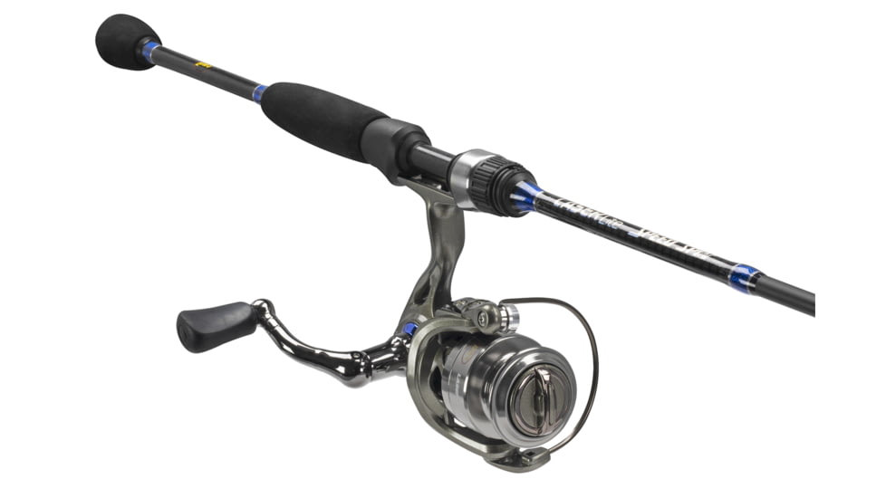 Lews Laser Light Speed Spinning Combo, 7 ft, Ultra Light, Fast, 5.1:1, Ambidextrous, 2 Pieces, LLS10070UL-2