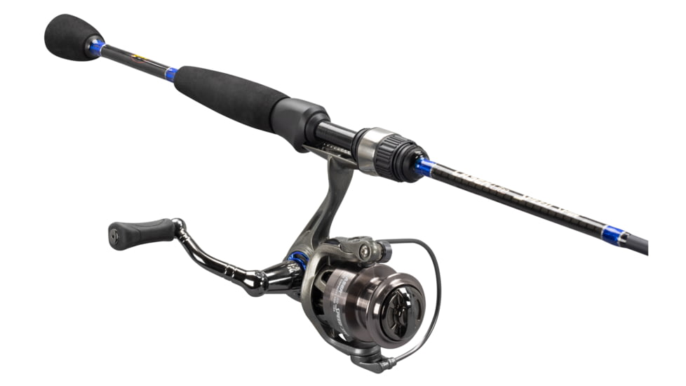 Lews Laser Light Speed Spinning Combo, 7 ft, Light, Fast, 5.1-1, Ambidextrous, 2 Pieces, LLS10070L-2