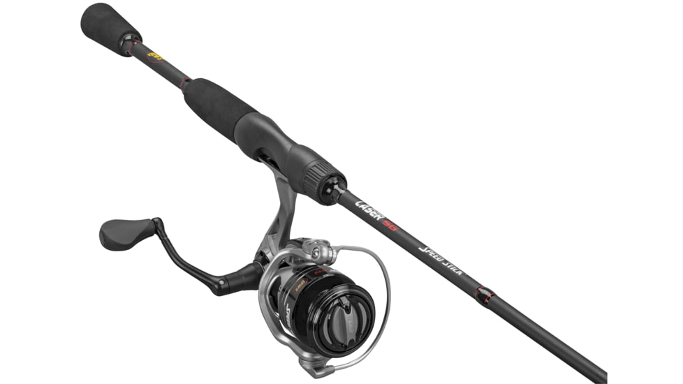 Lew’s Laser SG Spinning Reel and Rod Combo, 6ft, 1-PC Rod, SZ 100 Reel, LSG10A60UL