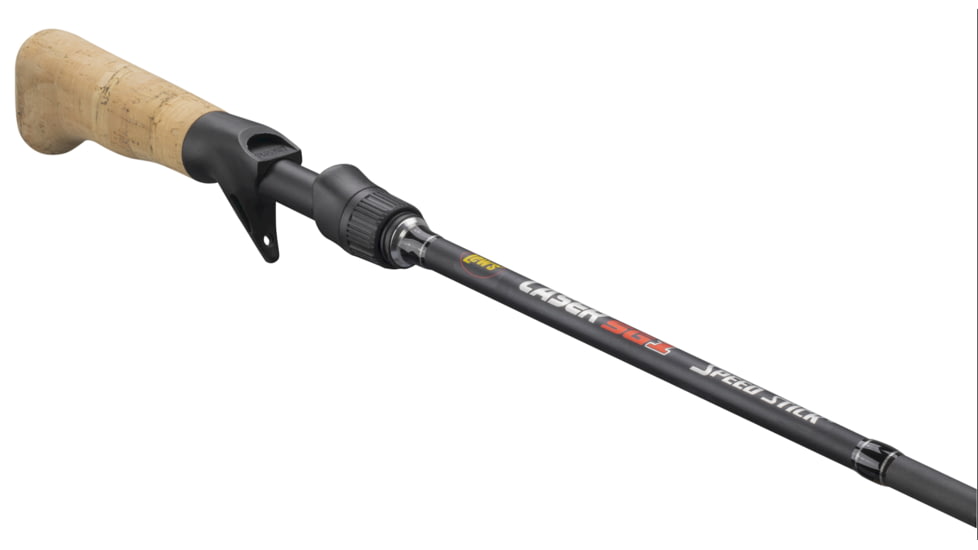 Lew's Laser SG1 Casting Rod, 6ft, 1-PC, Pistol Grip, Medium, Fast, LSG160MFPC
