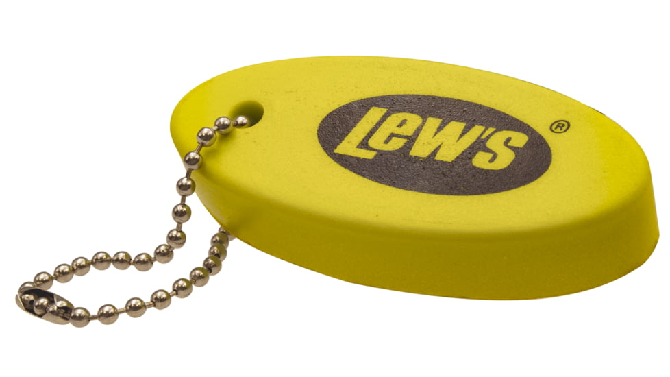 Lew's Floating Key Chain, Yellow Foam, LFKC1