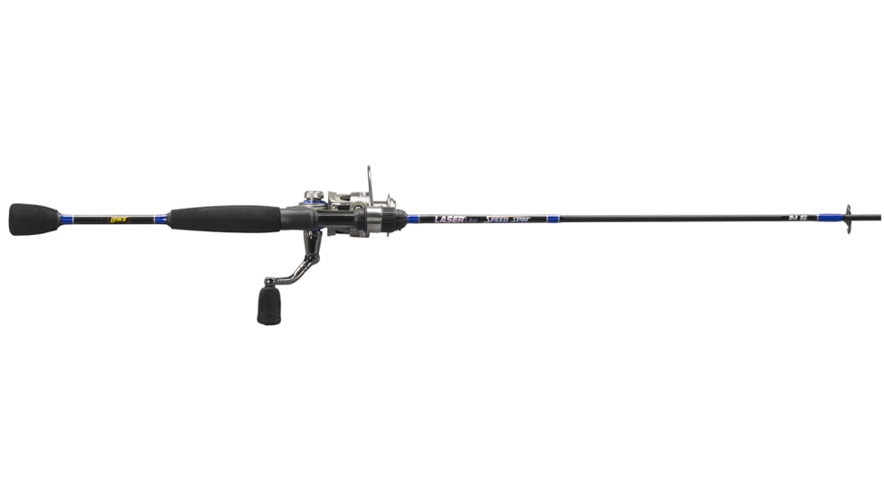 Lews Laser Lite 75 Spinning Combo, 5 ft 6 in, Light, Fast, 5.0:1, Ambidextrous, 1 Piece, LLS7556L-1