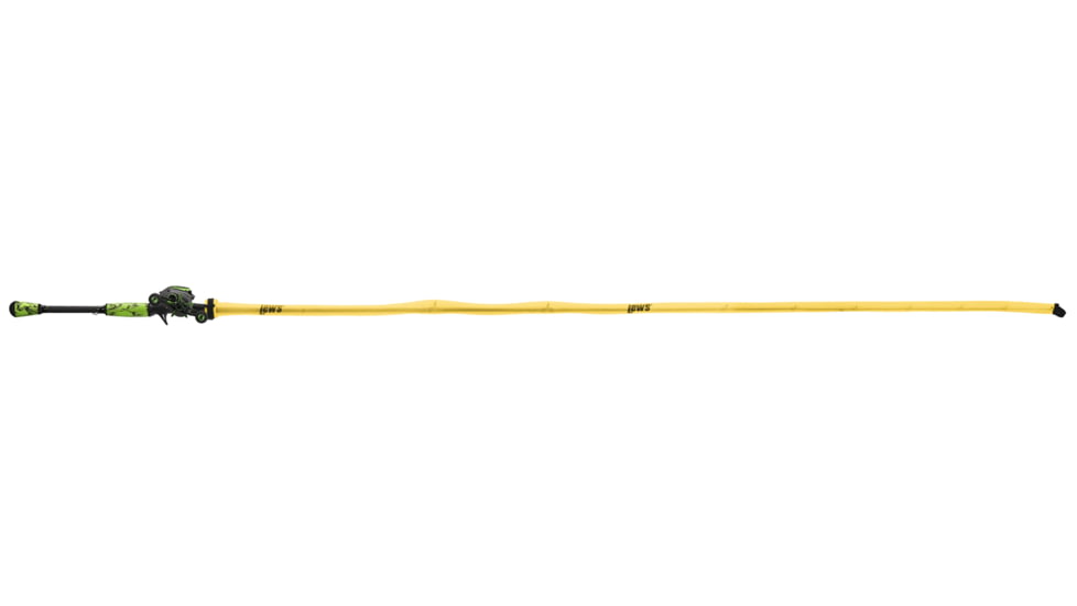 Lew's Laser SG Spinning Reel and Rod Combo, 6ft 6in, 1-PC Rod, SZ 200 Reel, LSG20A66ML
