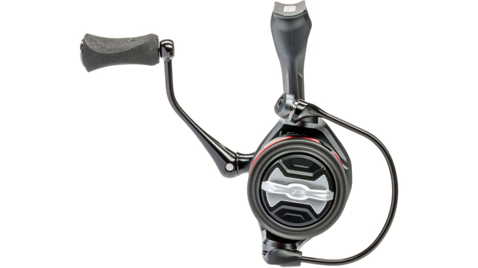 Lew’s Speed Spin CRX Spinning Reel, SZ 300 Reel, 9+1 Bearings, 6.2-1 Ratio, Graphite Frame and Sideplate, Solid Brass Speed Gears, Speed Lube, Multi-Disc Drag, Gray/Red, SSC300HS