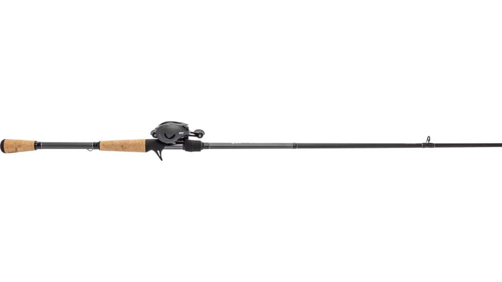 Lew’s Speed Spool Baitcast Reel and Rod Combo, 7ft, 1-PC HM30 Graphite Rod w/ Medium-Heavy  and Fast, 9+1 Bearings, 7.5-1 Ratio, Speed Gears, LH Retrieve, Gray, SS1SHL70MHG3