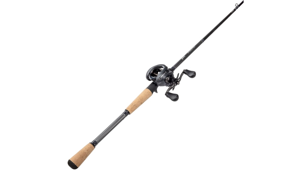 Lew’s Speed Spool Baitcast Reel and Rod Combo, 7ft, 1-PC HM30 Graphite Rod w/ Medium-Heavy  and Fast, 9+1 Bearings, 7.5-1 Ratio, Speed Gears, RH Retrieve, Gray, SS1SH70MHG3