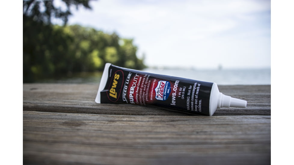 Lew’s Super Duty Casting Reel Grease, Custom Blended, Temperature Resistant, 1oz Tube, SDCRG1