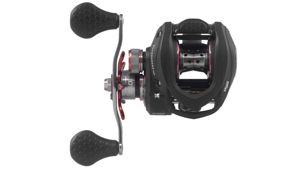 Lew's MACH 1 Spinning Rod, 7ft, 2-PC IM7 Graphite Rod w/ Medium  and Fast, Winn Dri-Tac Split-Grip, Graphite Skeletal Reel Seat, White/Black/Green, M170MS-2