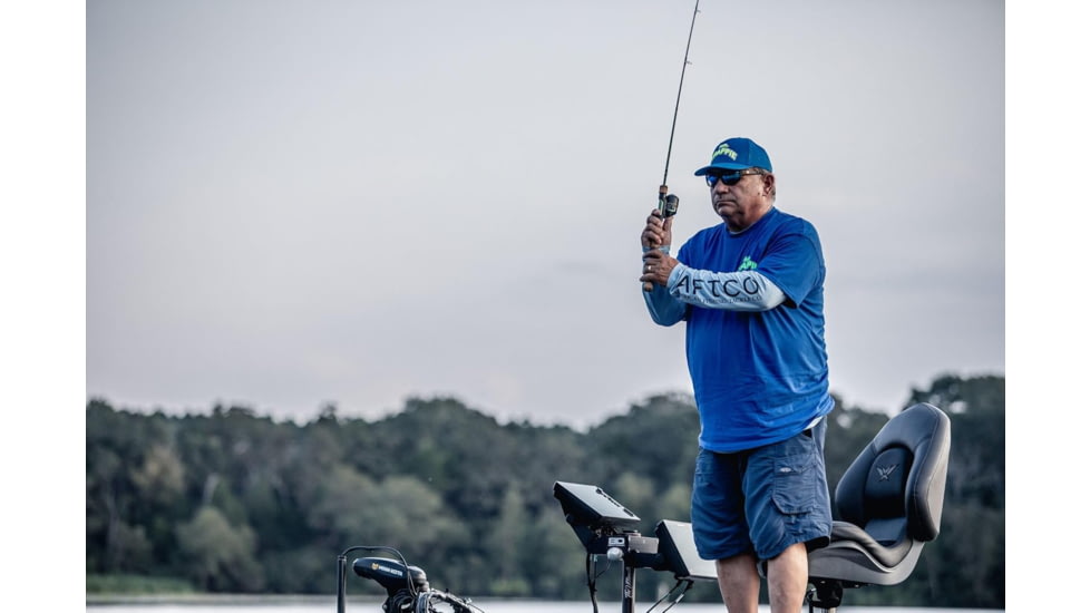 Lew's Wally Marshall Signature Series Spincast Reel, 2+1 Bearings, 4.3-1 Ratio, All Metal Gears, Reversible Handle, Combat Grip Knob, 6lb Line, Green/Gold, Clam Pack, WMSCC