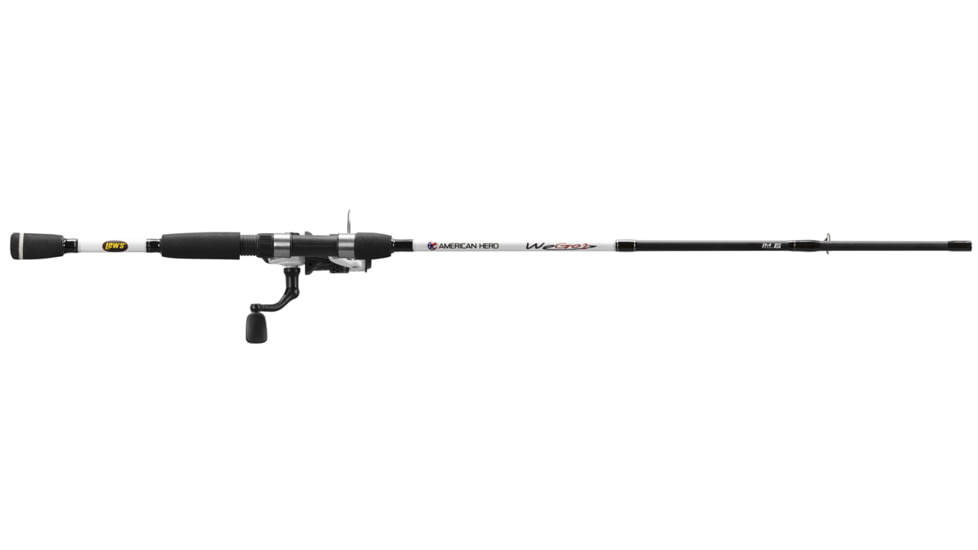Lew's American Hero WE GO Spinning Reel/Rod Combo, 5-Ft 2-PC Rod, SZ 75 Reel, WG7550L-2