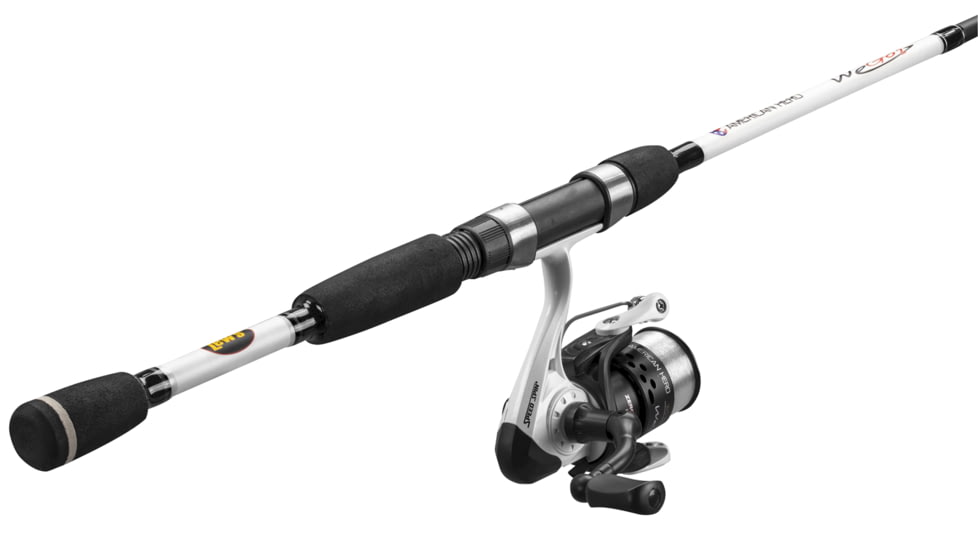 Lew's American Hero WE GO Spinning Reel/Rod Combo, 5-Ft 6-In 2-PC, Rod, SZ 100 Reel, WG1056M-2