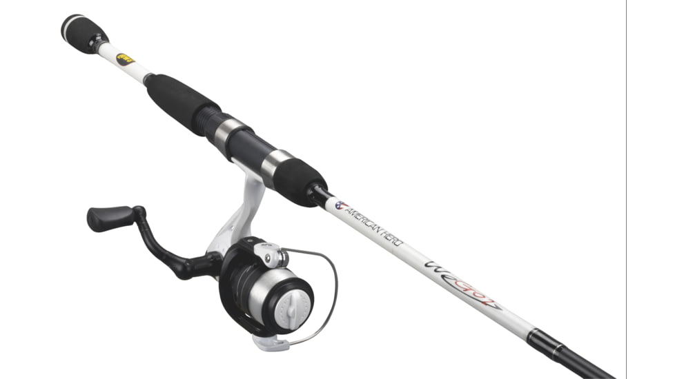 Lew's American Hero WE GO Spinning Reel/Rod Combo, 5-Ft 2-PC Rod, SZ 75 Reel, Light Rod Power, WG7550L-2