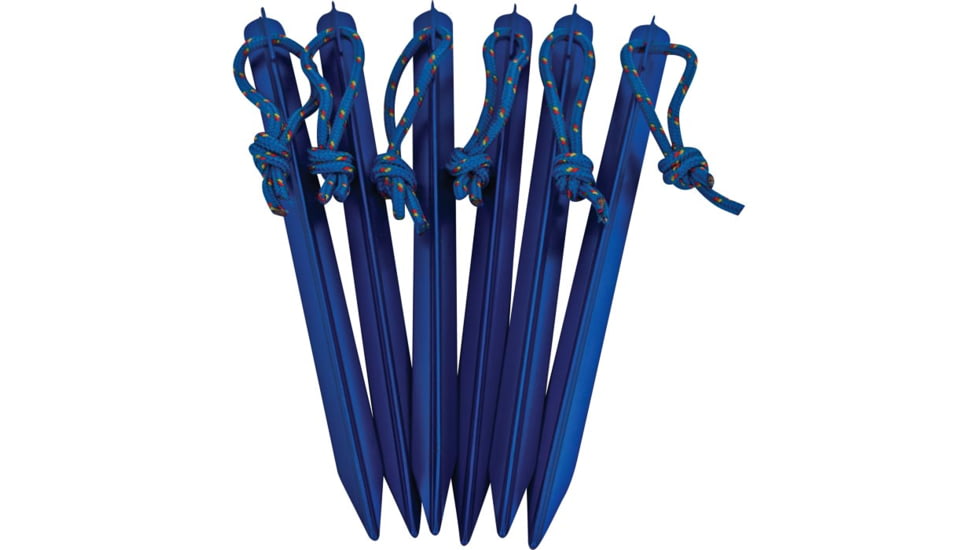 Liberty Mountain Alum Y Tent Peg 6.7'' 6pk 2715 ASSORT