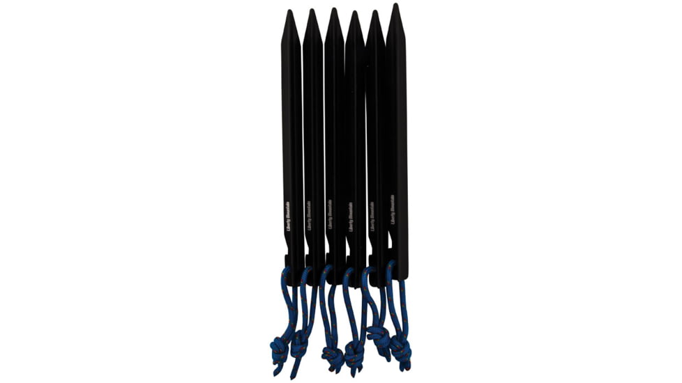 Liberty Mountain Alum Y Tent Peg 6.7'' 6pk 2715 ASSORT