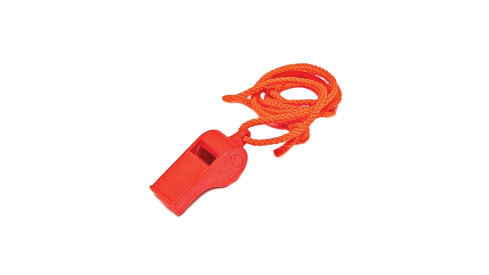 Liberty Mountain Lm Plast Whistle W/ Lanyard 8 ORANGE/25pk