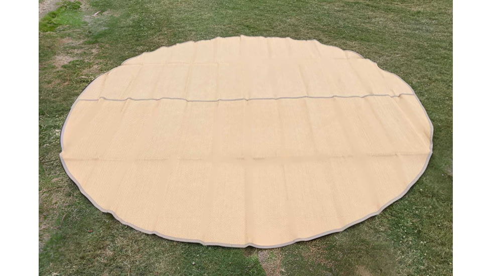 Life Intents Granola Color Bell Tent Floor Matting Cover 19 6M, granola-color-bell-tent-floor-matting-cover-19-6m