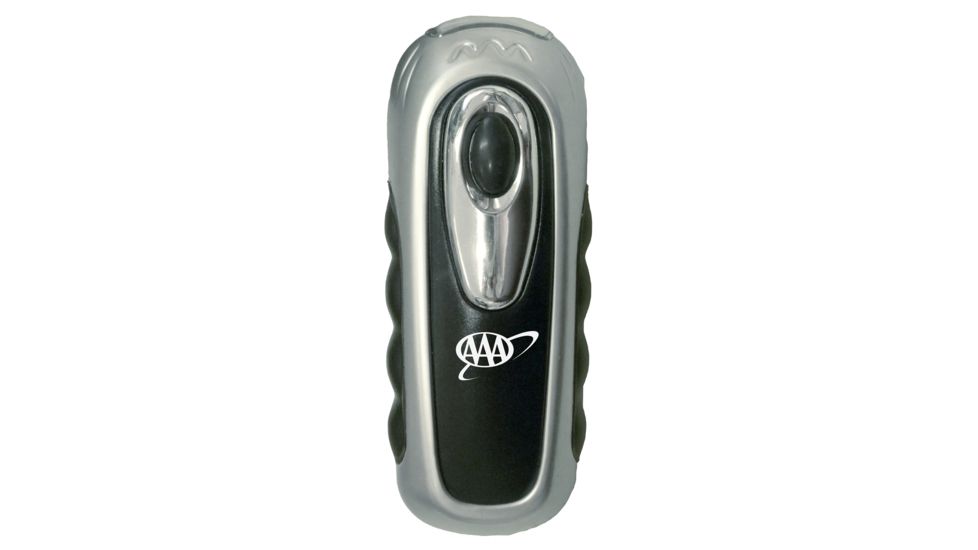 Lifeline AAA 3-LED Rechargeable Flashlight, Hand Crank 4003511