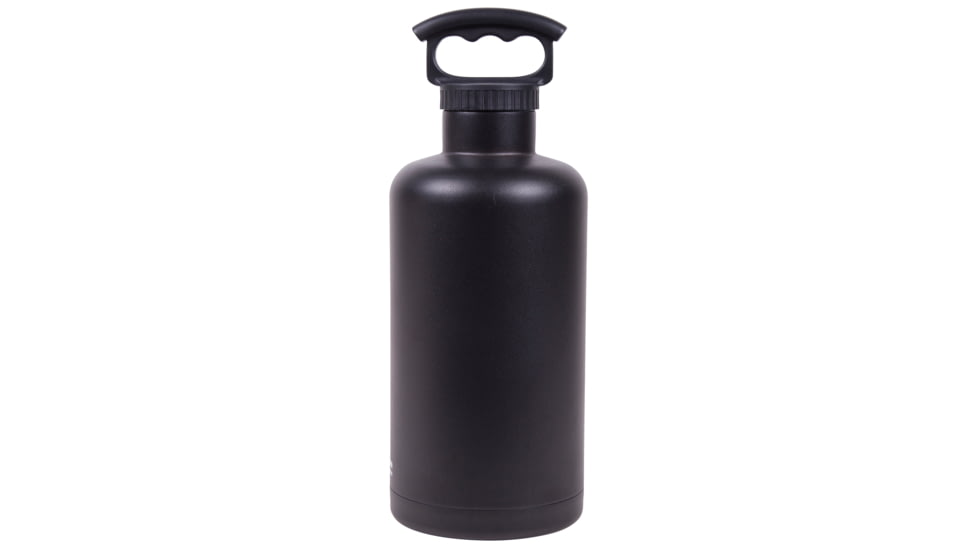Lifeline Double-Wall Vacuum-Insulated 64 oz Growler - Tank Style-Matte Black