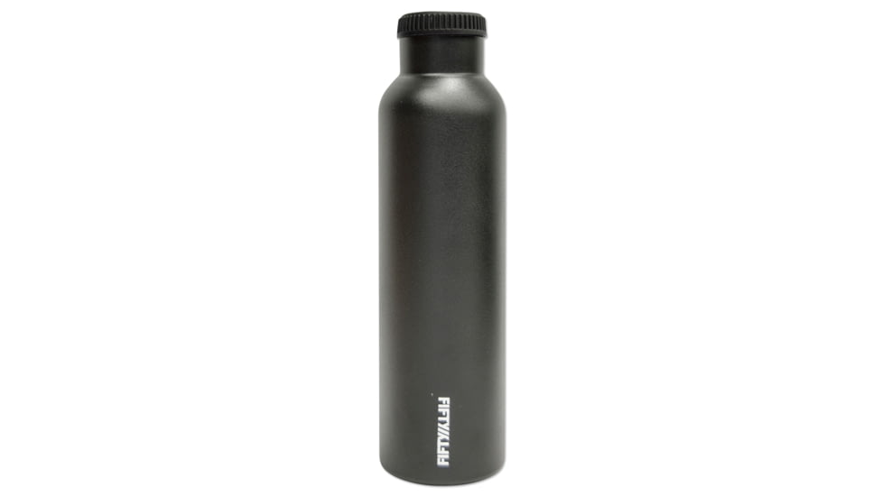 Lifeline Double-Wall Vacuum-Insulated Water Bottle - 24 oz-Black