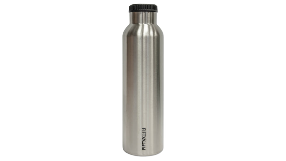 Lifeline Double-Wall Vacuum-Insulated Water Bottle - 24 oz-Stainless