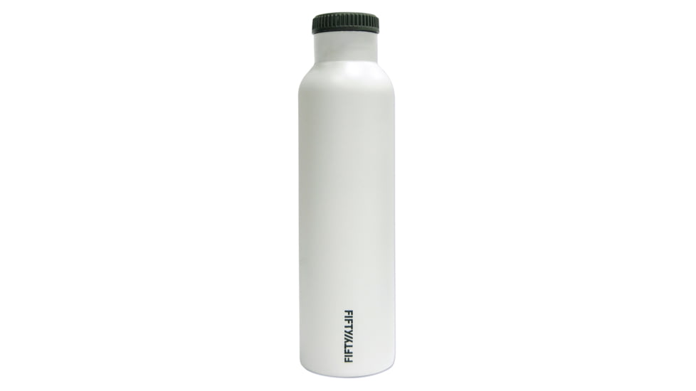 Lifeline Double-Wall Vacuum-Insulated Water Bottle - 24 oz-White