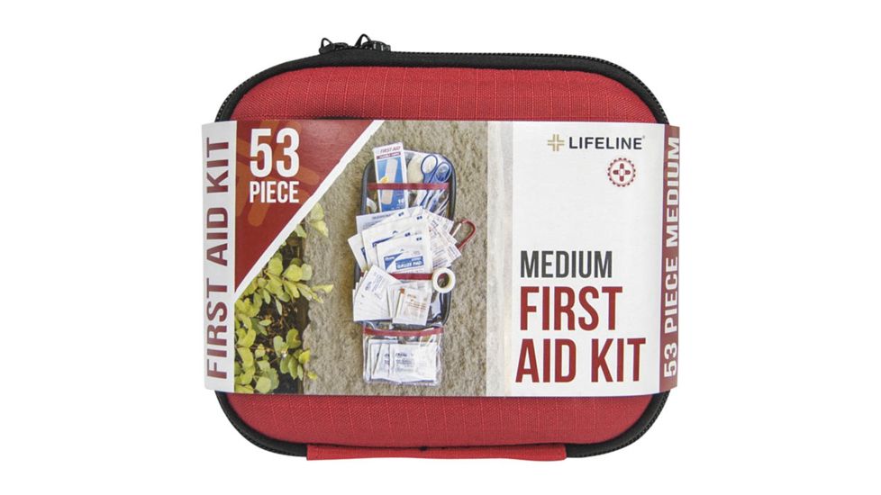 Lifeline Hrdshll Firstaid Kit, Dlx, 121pc, 4406