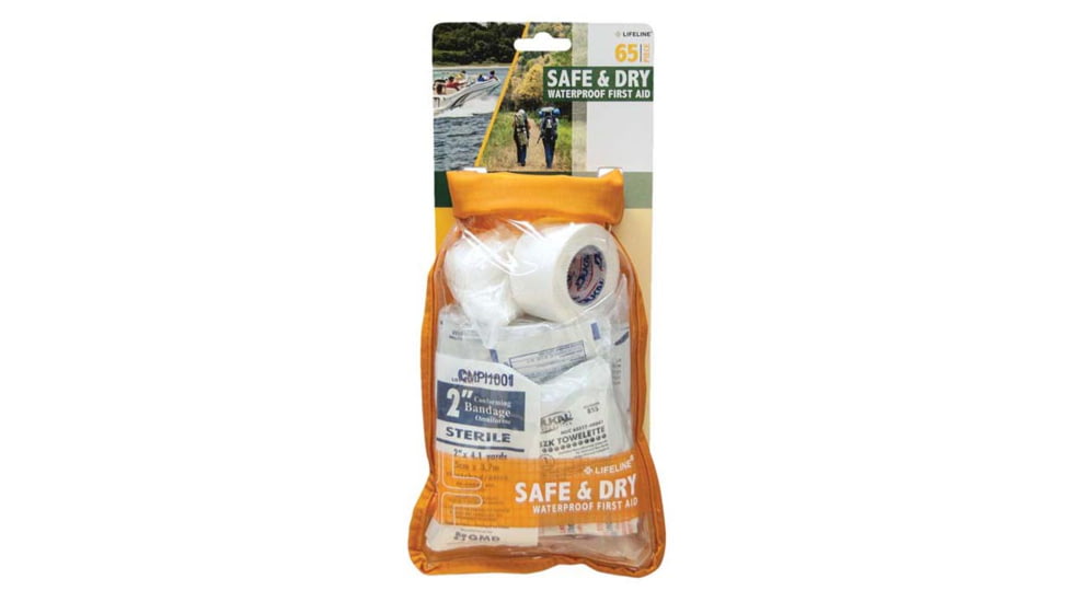 Lifeline Med Safe &amp; Dry First Aid Kit 4086