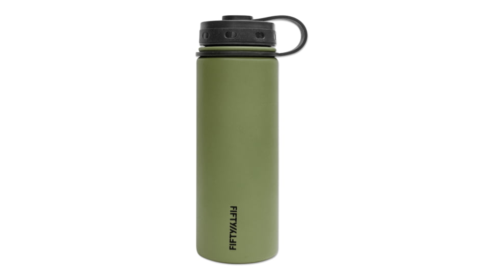 Lifeline Vacuum Insulated Water Bottle - 18 oz-Olive