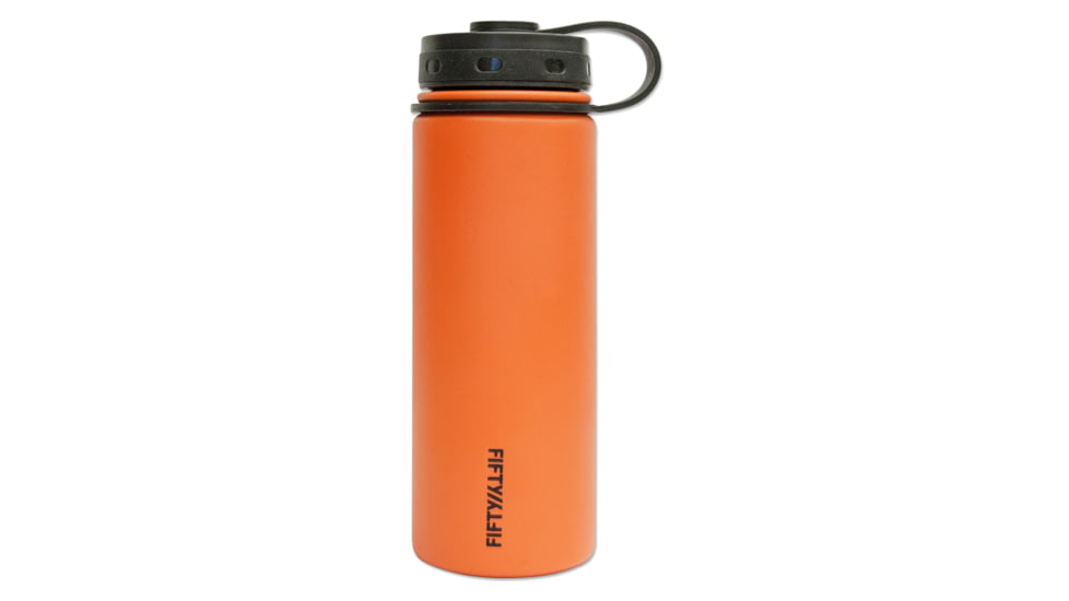 Lifeline Vacuum Insulated Water Bottle - 18 oz-Orange