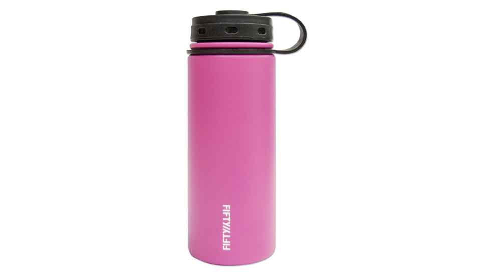 Lifeline Vacuum Insulated Water Bottle - 18 oz-Pink