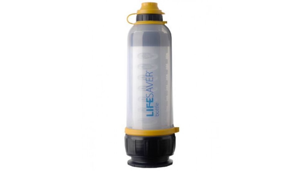 Icon LifeSaver 4,000UF Water Filtration Bottle-Clear