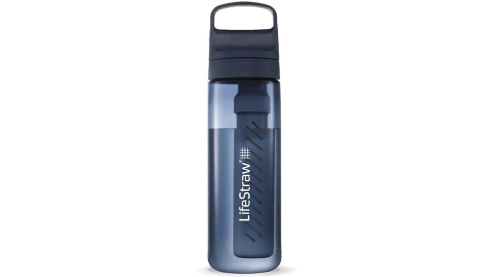LifeStraw Go Water 22 Oz Bottle w/Filter, Aegan Sea, 22oz, LGV422ASWW