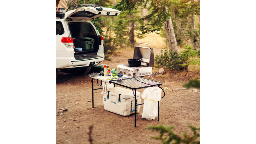 Lifetime Products 5-ft Fold-in-Half Camping Table, White, 280875