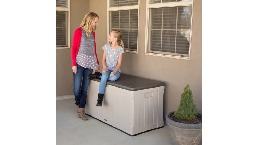 Lifetime Products 116 Gallon Outdoor Storage Deck Box