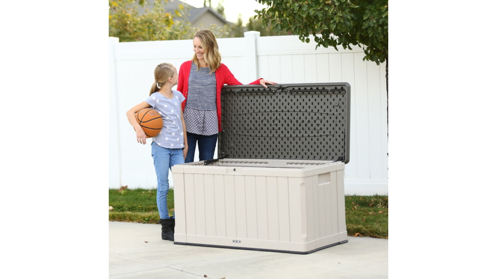 Lifetime Products 116 Gallon Outdoor Storage Deck Box
