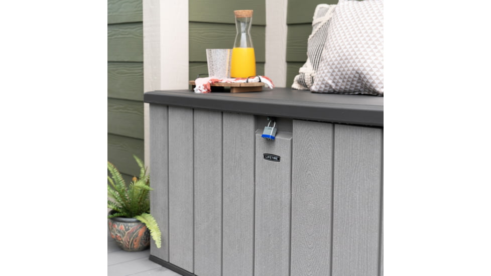 Lifetime Products 150 Gallon Outdoor Storage Deck Box