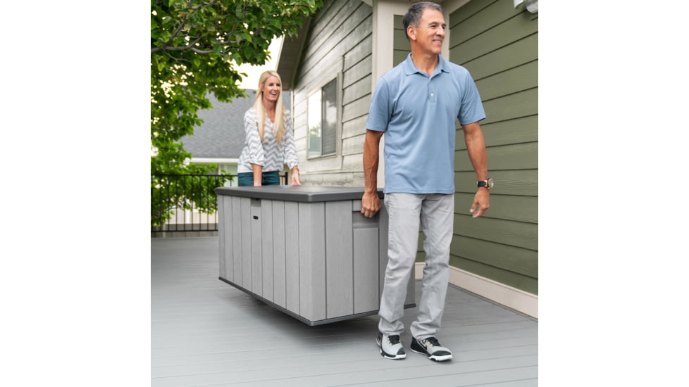 Lifetime Products 150 Gallon Outdoor Storage Deck Box