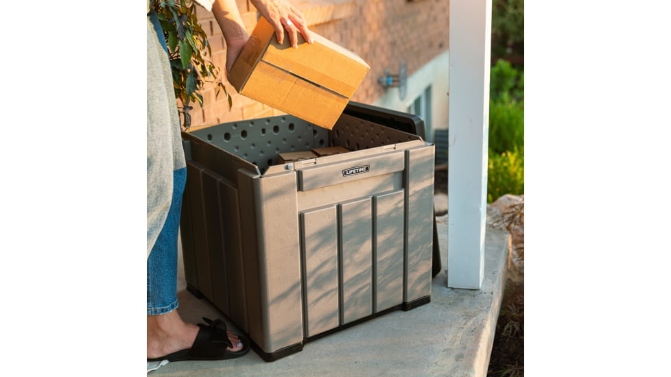 Lifetime Products 25 Gallon Outdoor Storage Cube