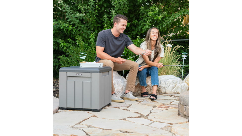 Lifetime Products 25 Gallon Outdoor Storage Cube