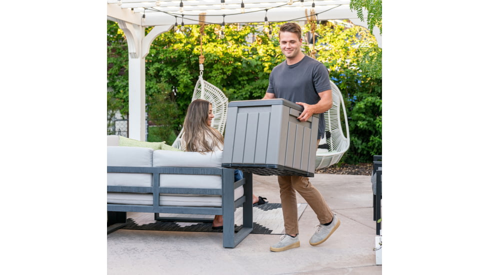 Lifetime Products 25 Gallon Outdoor Storage Cube