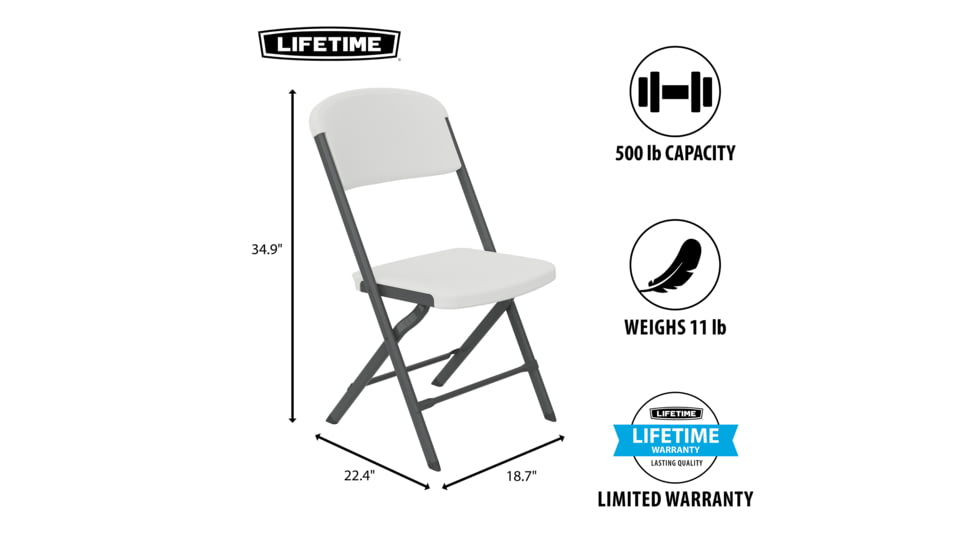 Lifetime Products 2nd Generation Commercial Folding Chair
