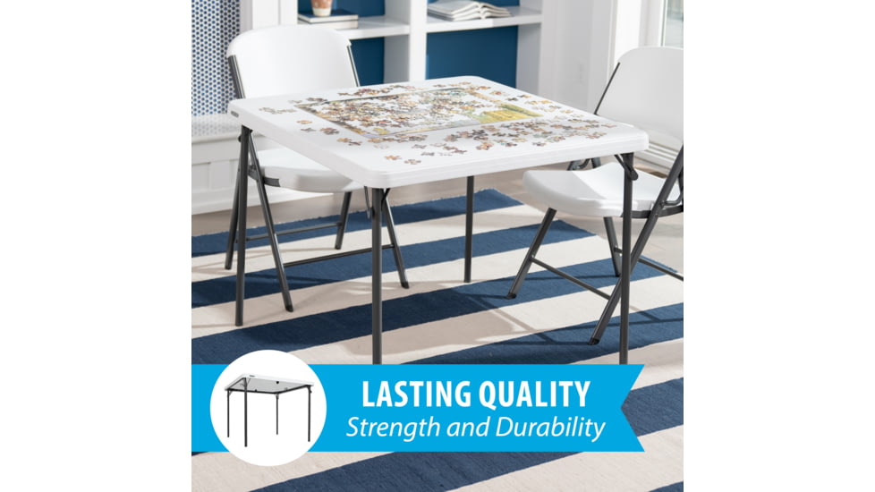 Lifetime Products 37 inch Square Commercial Grade Table