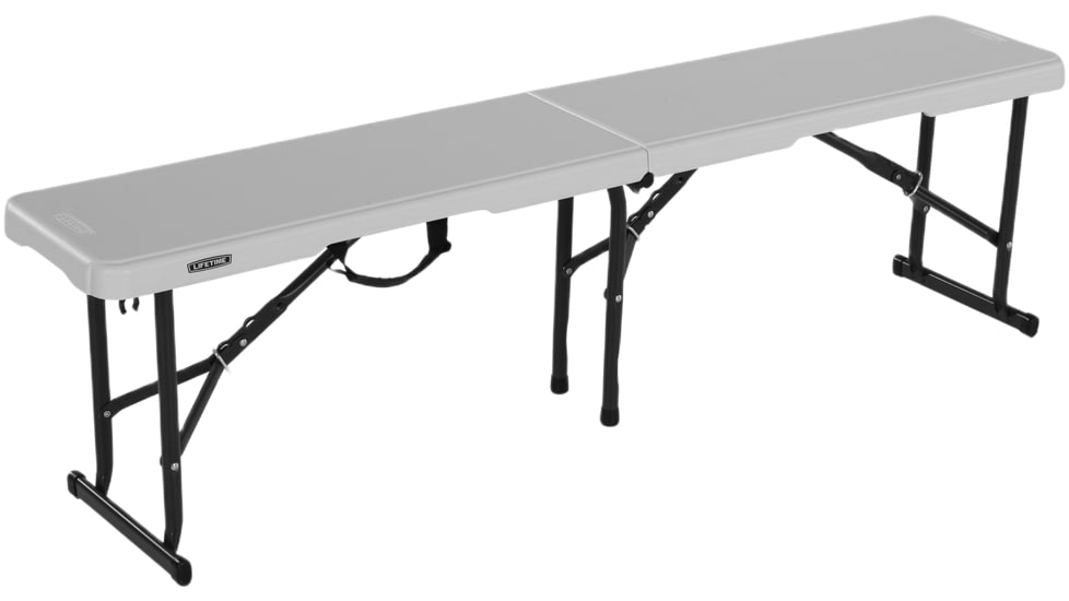 Lifetime Products 5-Foot Fold-In-Half Light Commercial Bench