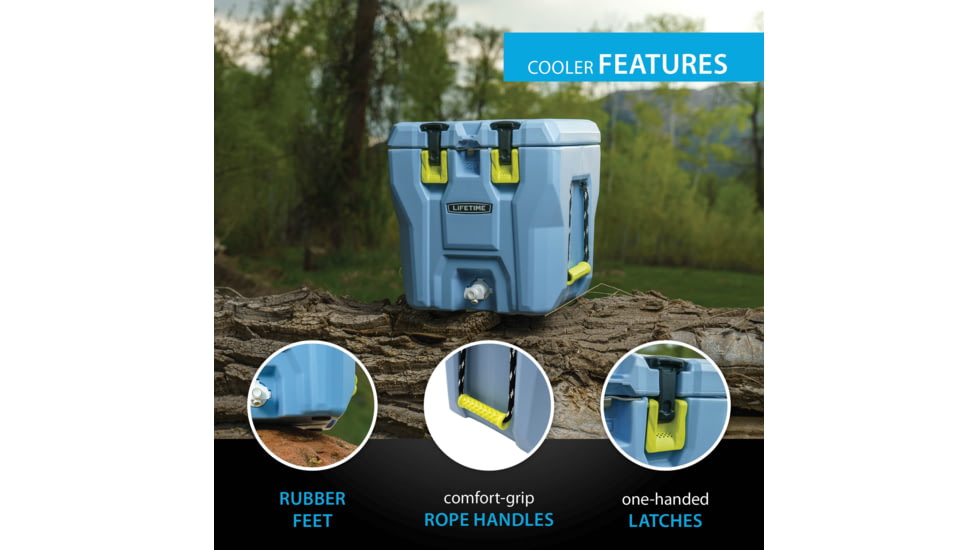 Lifetime Products 5 Gallon Drink Cooler &amp; Beverage Dispenser