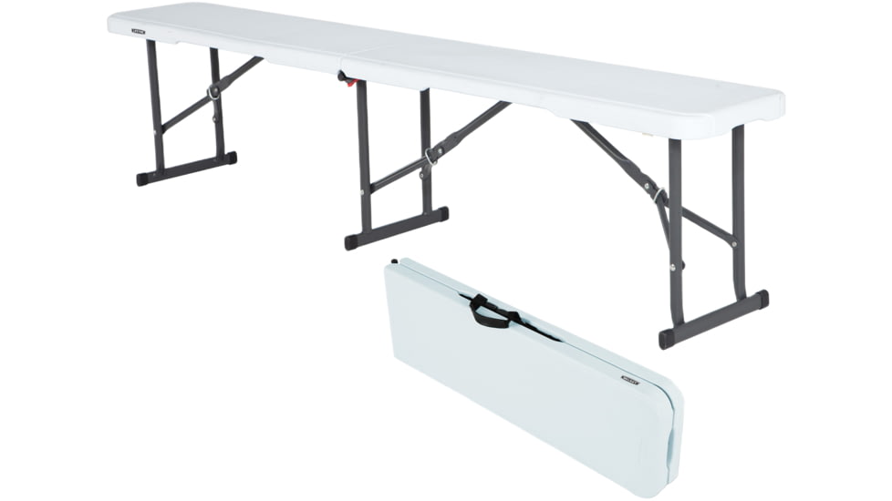 Lifetime Products 6-Foot Fold-In-Half Light Commercial Bench