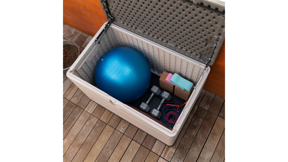 Lifetime Products 80 Gallon Outdoor Storage Deck Box