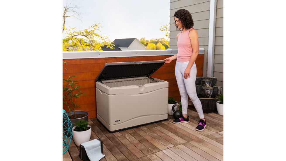 Lifetime Products 80 Gallon Outdoor Storage Deck Box
