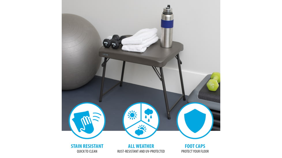 Lifetime Products Compact Light Commercial Table