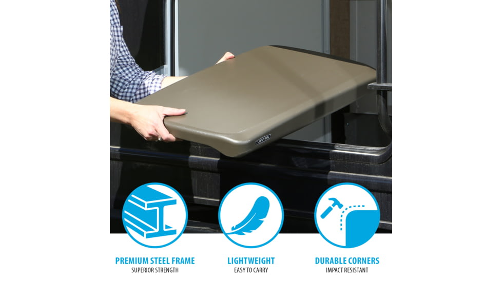 Lifetime Products Compact Light Commercial Table